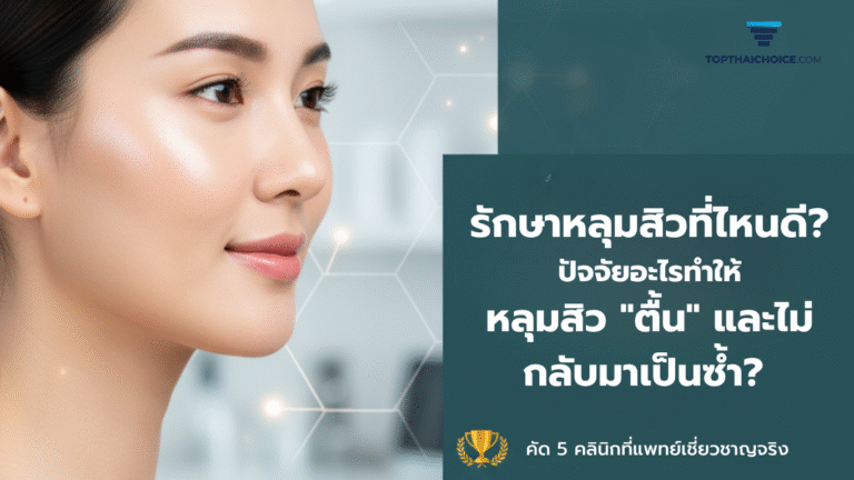 รักษาหลุมสิวที่ไหนดี