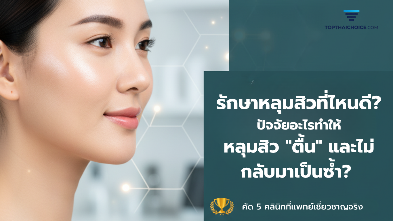 รักษาหลุมสิวที่ไหนดี