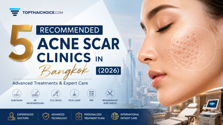 5 Recommended Acne Scar Clinics in Bangkok (2026) | Editorial Guide